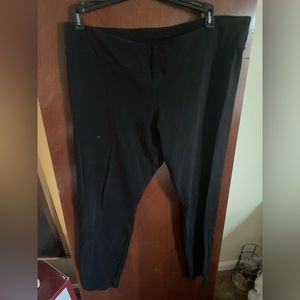 Black large leggings